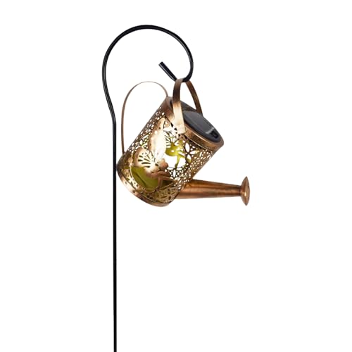 HUAANYA Bewässerung Kann Außenlampe IP65 Rasene Solar Lampe Iron Texture Yard Light Vintage Solar Light Geeignet Für Den Hof HUAANYA Bewässerung Kann Außenlampe IP65 Rasene Solar Lampe Iron Texture Yard Light Vintage Solar Light Geeignet Für Den Hof von HUAANYA