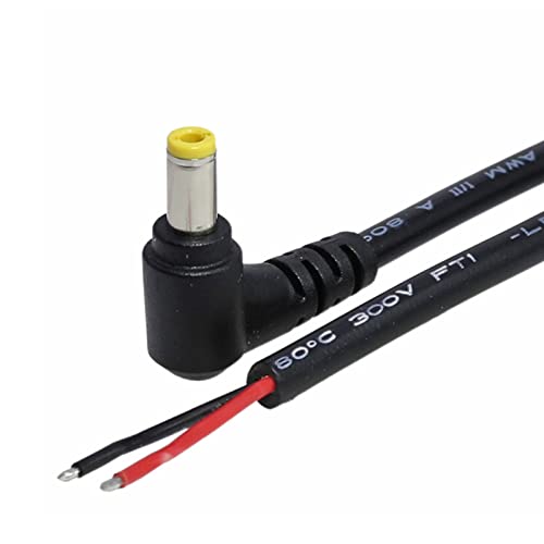 HUAANYA Gleichstrompanzerstück Kabel 5 5 Mm X 2 5 Mm Männlicher Stecker Zum Draht Offene Endleistung Drahtversorgung Reparatur Kabel 18AWG DEENDE von HUAANYA