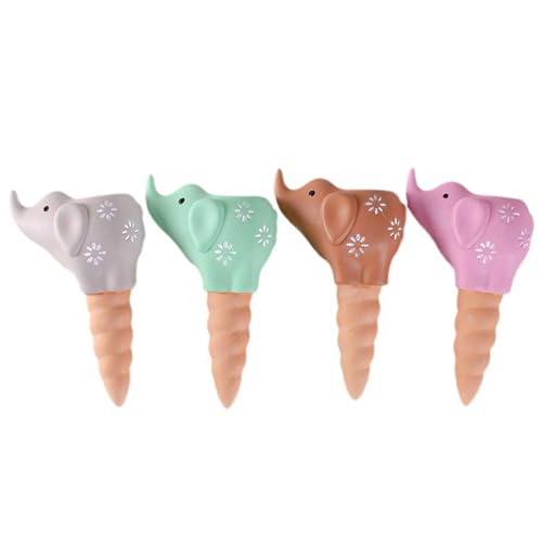HUAANYA Selbstbewässerungspikes Set Von 4 Terrakotta Pflanzen Wasser Spikes Geräten Für Außen Und Indoor Automatik Pflanzen Wasserer Selbstsystem von HUAANYA