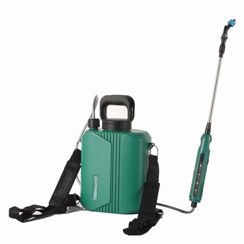 HUAANYA Tragbares Elektrisches Sprühgerät Für Pflanzengarten 6L 2000mAh Batterie Einziehbarer Verlängerungsstab Mit Bequemer Schultergurt Mehrzweck Elektrosprühgerät von HUAANYA