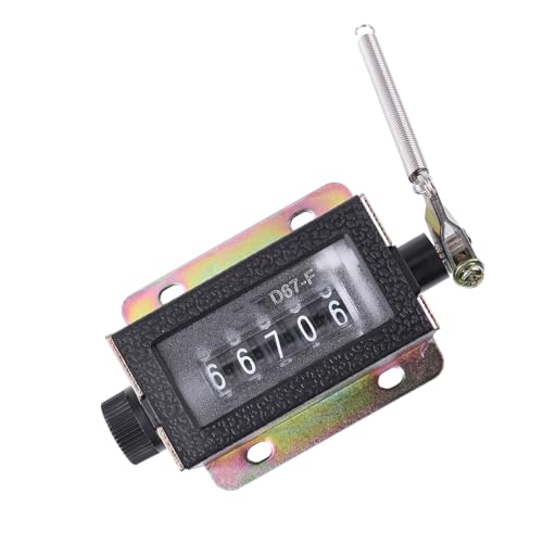 Handheld Manual Mechanical Tallies Counter 5-Ziffer Display 0-99999 Für Textile Geräte Coaching Strickvorgänge von HUAANYA