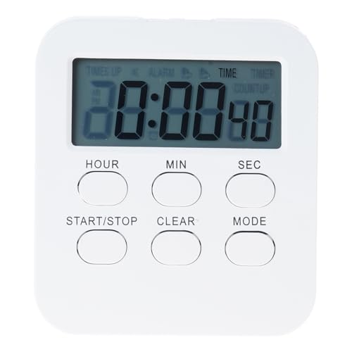 Küchentimer Mit Lautem Alarm Und LED Display Multifunktionales Stoppuhr Werkzeug Zum Kochen Selbstdiszipliner Erinnerung von HUAANYA