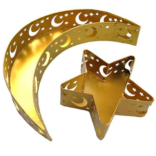 Multifunktionaler Mond Und Sternkuchen Display Tablett Snacks Tablett Für Eids Und Andere Festliche Versammlungen Multifunktionaler Mond Und Sternkuchen Display Tablett Snacks Tablett Für Eids Und Andere Festliche Versammlungen von HUAANYA