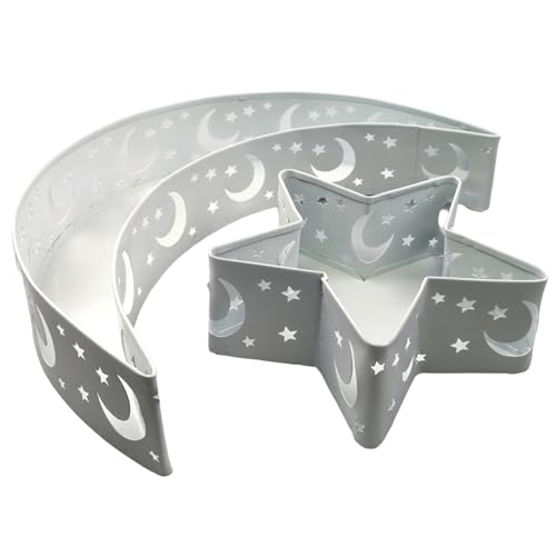 Multifunktionaler Mond Und Sternkuchen Display Tablett Snacks Tablett Für Eids Und Andere Festliche Versammlungen von HUAANYA