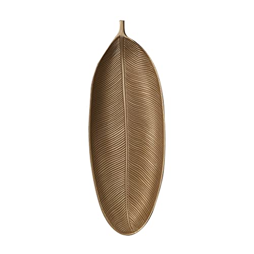 Nordic Blattform Geformtes Serviertablett Süßigkeiten Obst Aufbewahrungsschale Kosmetische Schmuck Pallet Display von HUAANYA