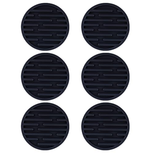 Set Von 6 Silikon Untersetzern Trinkmatten Runde Form Table Schutzmatten Hitzebeständige Tassenmatten Die Zum Trinken Geeignet Sind Set Von 6 Silikon Untersetzern Trinkmatten Runde Form Table Schutzmatten Hitzebeständige Tassenmatten Die Zum Trinken Geeignet Sind von HUAANYA