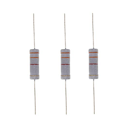 HUABAN 10 Stück 5W 5 Watts 3K3 3K3 Ohm 5% Metalloxid Filmwiderstand von HUABAN