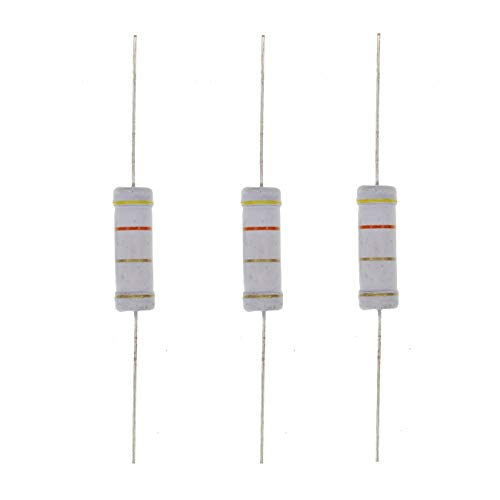 HUABAN 10 Stück 5W 5 Watts 4R3 4.3 Ohm 5% Metalloxid Filmwiderstand von HUABAN