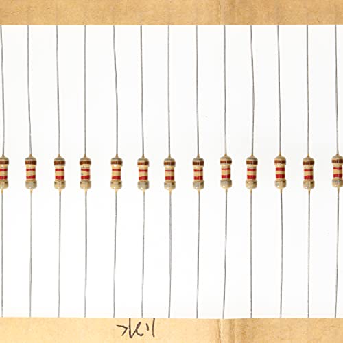 HUABAN 200 Stücke 0.25 Watts 1/4W 1K2 Ohm 5% Kohleschichtwiderstand von HUABAN