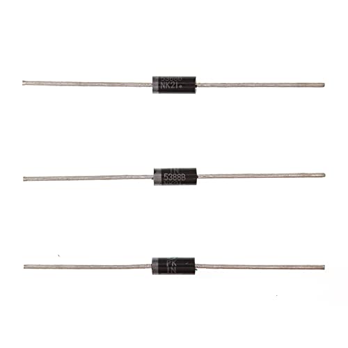 HUABAN 50PCS 1N5388B 1N5388 Power Zener Diode 5W 200V DO-15(CASE17-02) Axial Diodes 5 Watt 200 Volt von HUABAN