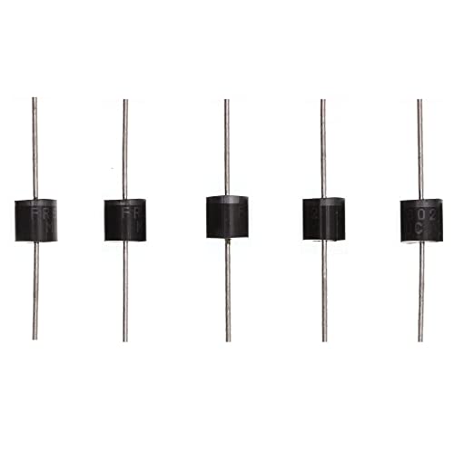 HUABAN Fast Recovery Rectifier Diode 6A R-6 Axial 6 Amp (FR602 (6A 100V), 5) von HUABAN