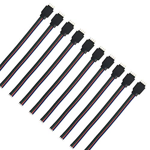 HUABLUE 10pcs/pack 15 cm RGB LED Strip Verbinder 4 Polig 10mm LED Lichtstreifen Schnellverbinder für SMD 5050 RGB LED-Streifen Licht, LED RGB Stripe Verbinder ,LED den Controller Verbindungskabel HUABLUE 10pcs/pack 15 cm RGB LED Strip Verbinder 4 Polig 10mm LED Lichtstreifen Schnellverbinder für SMD 5050 RGB LED-Streifen Licht, LED RGB Stripe Verbinder ,LED den Controller Verbindungskabel von HUABLUE