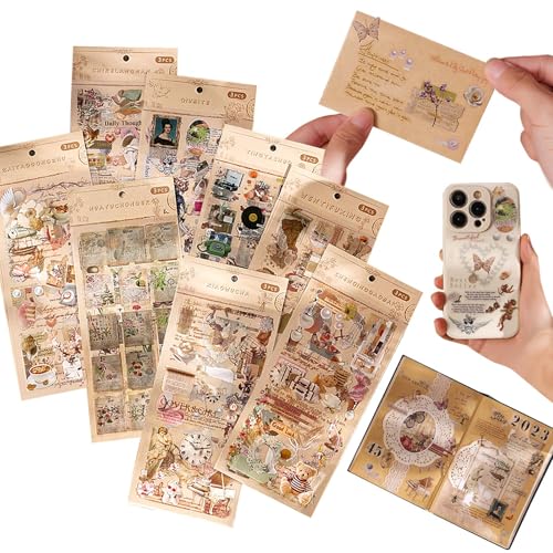 HUAEDNWKYI Kreative Sticker für Kunst- und Scrapbook-Projekte, 24 Stück, Verschiedene Designs, für Bullet Journals und DIY Bastelarbeiten HUAEDNWKYI Kreative Sticker für Kunst- und Scrapbook-Projekte, 24 Stück, Verschiedene Designs, für Bullet Journals und DIY Bastelarbeiten von HUAEDNWKYI