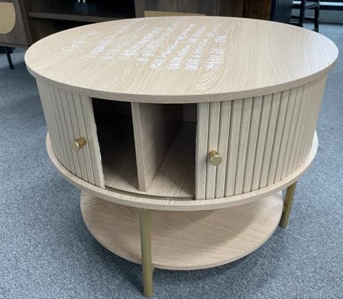 HUAHUU Runder Couchtisch, 60 cm HUAHUU Runder Couchtisch, 60 cm von HUAHUU