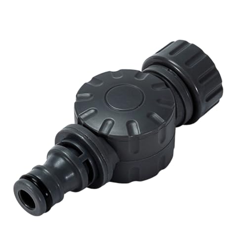 360 Grad drehbarer Wasserhahn-Adapter-Anschluss, robustes ABS-Gewindegelenk für Bewässerungssysteme und waschbeständiger Auslaufaufsatz von HUAJINGKEJI