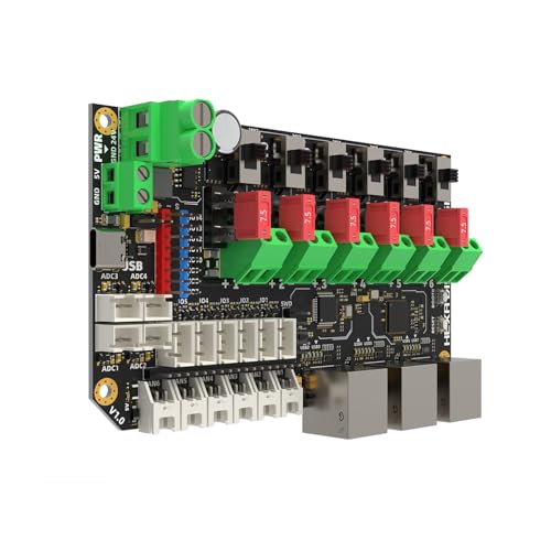 Fortschrittliche Hexa Distro Fusions Drucker-Verteilerplatine mit 8 programmierbaren GPIO 4 Eingängen Power Management Hexa Distro Fusions Modul Fortschrittliche Hexa Distro Fusions Drucker-Verteilerplatine mit 8 programmierbaren GPIO 4 Eingängen Power Management Hexa Distro Fusions Modul von HUAJINGKEJI