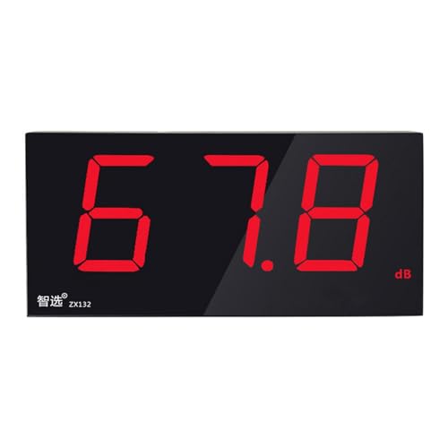 Geräuschpegelmessgerät, Lautstärke-Tester mit großem Display und leicht zu transportierenden Designs, ABS für genaue Umgebungsgeräuschvolumen Tester Geräuschpegelmessgerät, Lautstärke-Tester mit großem Display und leicht zu transportierenden Designs, ABS für genaue Umgebungsgeräuschvolumen Tester von HUAJINGKEJI