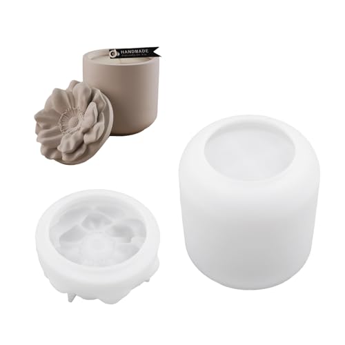 Große Blume, stabiles Silikonharz für Epoxidguss, Schmuck, Geschirr, Gläser, Bastelbedarf, Projekte, Silikon-Set von HUAJINGKEJI