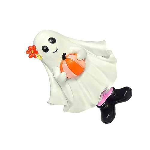 HUAJINGKEJI Geisterstatue Kunstharz Halloween Home Office Schreibtisch Ornament Desktop Schaustück Specter Figur Zubehör Harz Figur von HUAJINGKEJI