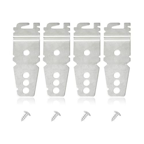 HUAJINGKEJI Geschirrspüler Halterung mit Schrauben unter Theke Installation Clips Geschirrspüler Clips Ersatzteil HUAJINGKEJI Geschirrspüler Halterung mit Schrauben unter Theke Installation Clips Geschirrspüler Clips Ersatzteil von HUAJINGKEJI