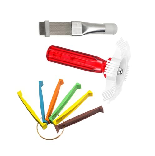 HUAJINGKEJI Klimaanlagen-Flossenkamm-Zubehör, Kondensator-Kühler-Flossenbürste für Auto-Kühlkamm HUAJINGKEJI Klimaanlagen-Flossenkamm-Zubehör, Kondensator-Kühler-Flossenbürste für Auto-Kühlkamm von HUAJINGKEJI