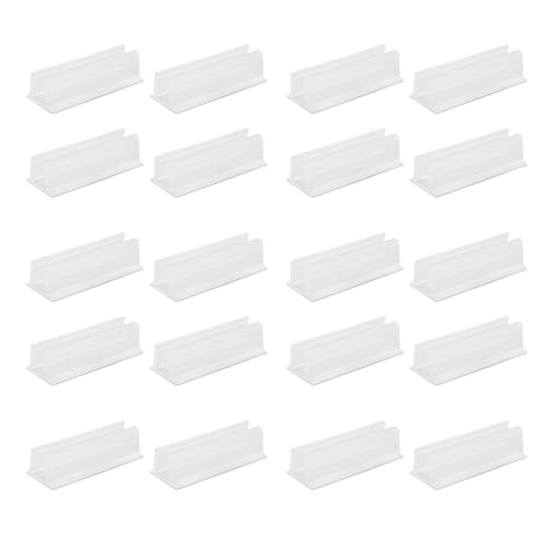 HUAJINGKEJI Mehrzweck-Wandaufhänger, wiederverwendbar, strapazierfähig, für Handtücher, Pflanzenorganisation, abnehmbares Design, abnehmbare Wand-Organizer, 20 Stück von HUAJINGKEJI