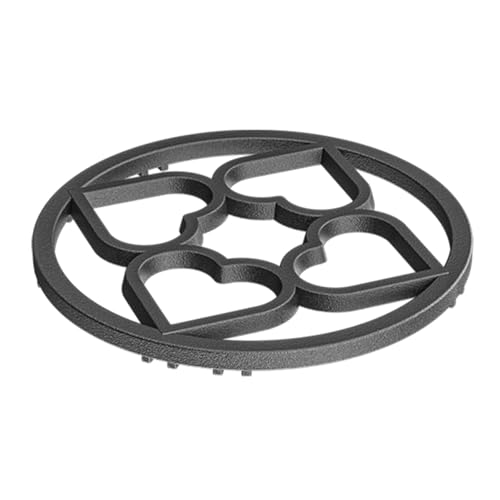 HUAJINGKEJI Wok-Ringe aus Eisen, rutschfest, 19 cm, geeignet für Küche von HUAJINGKEJI