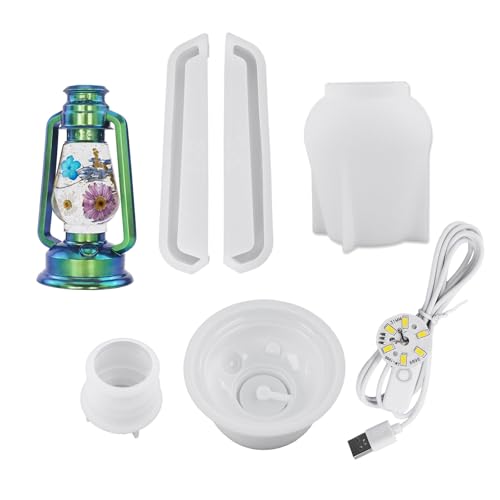 Kreative Harz-Lampenform, Kristall, Epoxidharz, Bastelwerkzeug, flexible Silikonformen für Nachtlicht-Dekoration und Heimhandwerk, Camping, Licht, Silikonharz-Formen von HUAJINGKEJI