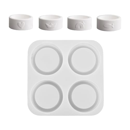 Mehrzweck-Silikonform für Handarbeit, Zement, verspiegelte Herz-/Blumendetails für Anfänger, zylindrische Tassen-Silikonform Mehrzweck-Silikonform für Handarbeit, Zement, verspiegelte Herz-/Blumendetails für Anfänger, zylindrische Tassen-Silikonform von HUAJINGKEJI