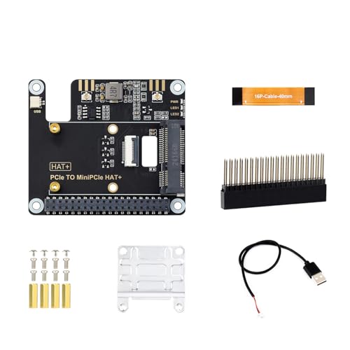 PCIe auf kleine Adapterkarte mit USB-Kabel CNVi & Non-CNVi WiFi-Karte für Desktop-PC-Netzwerk-Erweiterungsplatine Adapterplatine von HUAJINGKEJI
