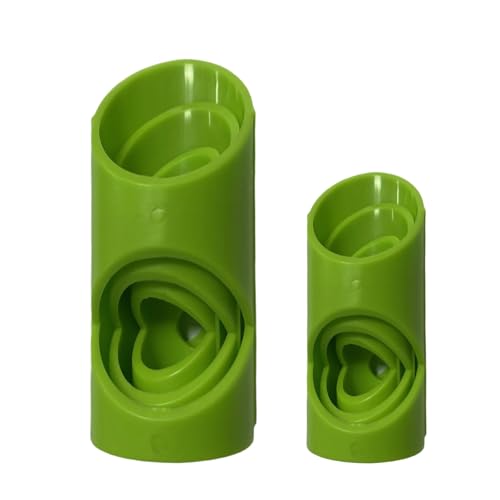 Rohrmessungsschneider-Set, verschiedene Größen, langlebiges Gerät, 15–53 mm, für HVAC-Rohrisolierung, Schaumstoffrohrschneider mit Tiefenmarkierungen, 6-teilig von HUAJINGKEJI