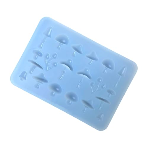 Silikonform mit Pilz-Motiv, Schmuckformen, geeignet für Epoxidharz, Beton, Wachs, Kunstkreationen, Lebensmittelqualität von HUAJINGKEJI