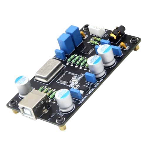 USB Externes Soundgerät PCM2706 PCM5102A USB 32 Bit Karte Dekodierung Heimkino Endstufe Computermodul von HUAJINGKEJI