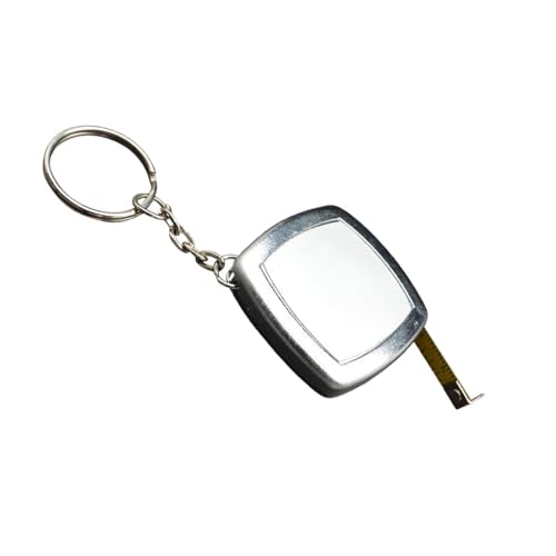 Versenkbares Messbandschlüsselkäse 2 Meter Stahlmessung Taschengröße Tragbares Messwerkzeug Schlüsselbund Messband Versenkbares Messbandschlüsselkäse 2 Meter Stahlmessung Taschengröße Tragbares Messwerkzeug Schlüsselbund Messband von HUAJINGKEJI