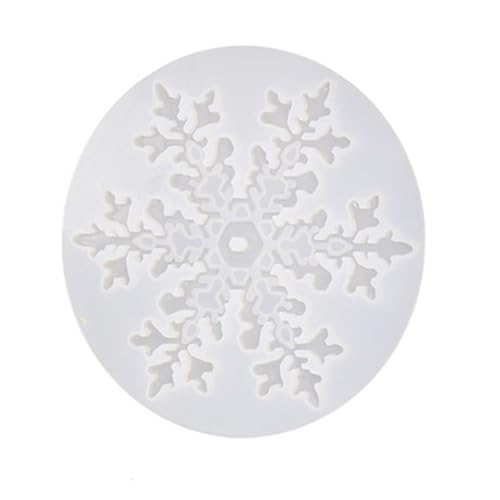 Weihnachtsbaum-Hängeornament, Epoxidharz, Silikon, verspiegelte Schneeflocke, Anhängerform, handgefertigt, Schmuckherstellung, Werkzeug, Schneeflocke, Epoxidharz-Form Weihnachtsbaum-Hängeornament, Epoxidharz, Silikon, verspiegelte Schneeflocke, Anhängerform, handgefertigt, Schmuckherstellung, Werkzeug, Schneeflocke, Epoxidharz-Form von HUAJINGKEJI