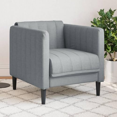 HUAKEHOM Sessel Hellgrau Stoff von HUAKEHOM