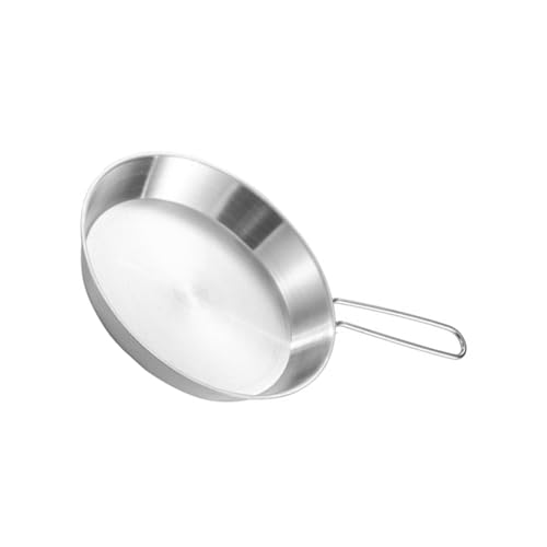 Multifunktionale Edelstahl-Pfannen mit klappbarem Griff, Antihaftbeschichtung, Küchen-Kochgeschirr für Reisen und Camping Multifunktionale Edelstahl-Pfannen mit klappbarem Griff, Antihaftbeschichtung, Küchen-Kochgeschirr für Reisen und Camping von HUANGANG