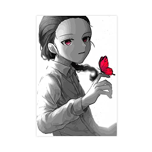 Anime Isabella The Promised Neverland 39 Leinwand-Poster, Wandkunst, Dekoration, Gemälde, für Wohnzimmer, Schlafzimmer, Dekoration, 40 x 60 cm, ohne Rahmen: von HUANGCHOU