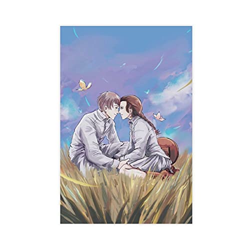 Anime Isabella The Promised Neverland 42 Leinwand-Poster, Schlafzimmer, Dekoration, Sport, Landschaft, Büro, Raumdekoration, Geschenk, 30 x 45 cm, ohne Rahmen: von HUANGCHOU