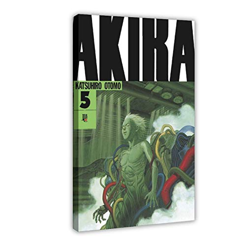 Anime-Poster Akira 38, Leinwandposter, Schlafzimmer, Dekoration, Sport, Landschaft, Büro, Raumdekoration, Geschenk, 50 x 75 cm, Rahmen von HUANGCHOU