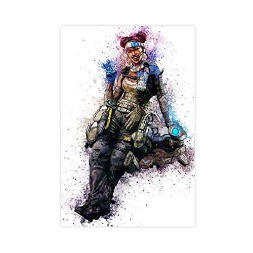 Game Poster Apex Legends 49 Leinwand Poster Schlafzimmer Dekor Sport Landschaft Büro Zimmer Dekor Geschenk 30 × 45 cm Unrahmen: von HUANGCHOU