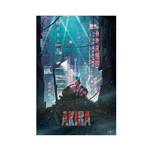 HUANGCHOU Anime-Poster Akira 10 Leinwandposter Wandkunst Dekor Druck Bild Gemälde für Wohnzimmer Schlafzimmer Dekoration 40 x 60 cm Unframe-style1 von HUANGCHOU