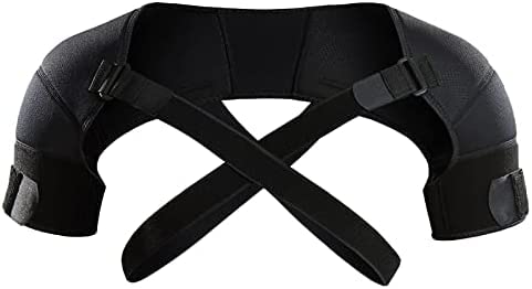 Rückenkorrekturgürtel Abnehmbare Schulterstütze Haltungsverstellbare Wrap-Sportorthese Zur Schmerzlinderung Von Nacken-Rücken-Schultern,L von HUANGEDQ