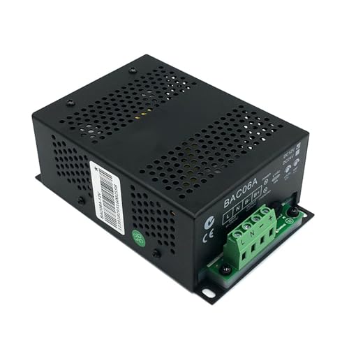 HUANGENG BAC06A Stromquelle für effizienten Generator, 12 V/24 V, automatische und manuelle Modi, für Boote und im Freien von HUANGENG