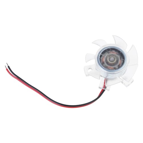 HUANGING Kompakter Ventilator, ABS, 27,5 mm Durchmesser, effektive Wärmeableitung, klare LED-Lichter, einfach zu bedienen für Hausbüros HUANGING Kompakter Ventilator, ABS, 27,5 mm Durchmesser, effektive Wärmeableitung, klare LED-Lichter, einfach zu bedienen für Hausbüros von HUANGING