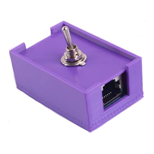 HUANGING RJ45 CAT5/CAT6 Netzwerkkabelschalter Schutz Twisted-Pair-Steuerschalter keine Stromversorgung erforderlich von HUANGING