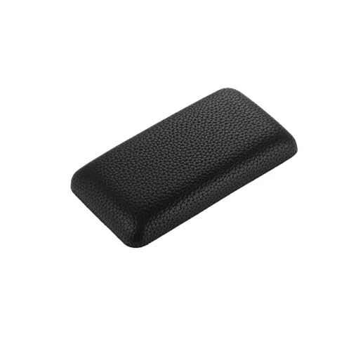 HUANGSHIJUNOUS 1 stücke Selbstklebende Unterstützung Weiche Kissen Fußpflege Center Console Auto Knie Pad Innen Zubehör Abnehmbare Armlehne Memory Foam(Black) von HUANGSHIJUNOUS