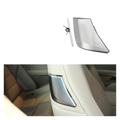 HUANGSHIJUNOUS Auto Vordersitz Rückenlehne Verriegelung Schalter Abdeckung Griff Kompatibel mit W207 W204 CE Coupe Klasse E200 E260 E300 E400 2009-2015(Matte Right) von HUANGSHIJUNOUS
