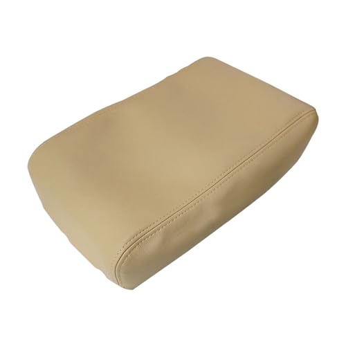 HUANGSHIJUNOUS Beige Lederbezug for die Mittelarmlehne, kompatibel mit GS300 GS400 GS430 1999 2000 2001 2002 2003 2004, Hautabdeckung for die Mittelarmlehne von HUANGSHIJUNOUS