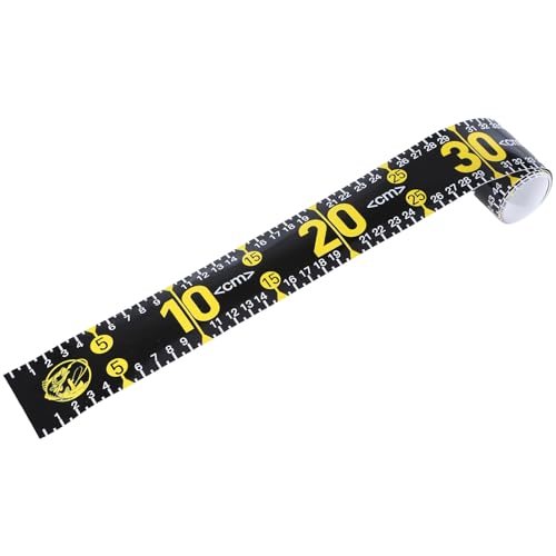HUANIZI Selbstklebendes Fischlineal, 130 cm, Fischmaßband, Aufkleberband für Boote, Kajak, Angeln, Fischmessgerät, Angellineal, Schwarz HUANIZI Selbstklebendes Fischlineal, 130 cm, Fischmaßband, Aufkleberband für Boote, Kajak, Angeln, Fischmessgerät, Angellineal, Schwarz von HUANIZI